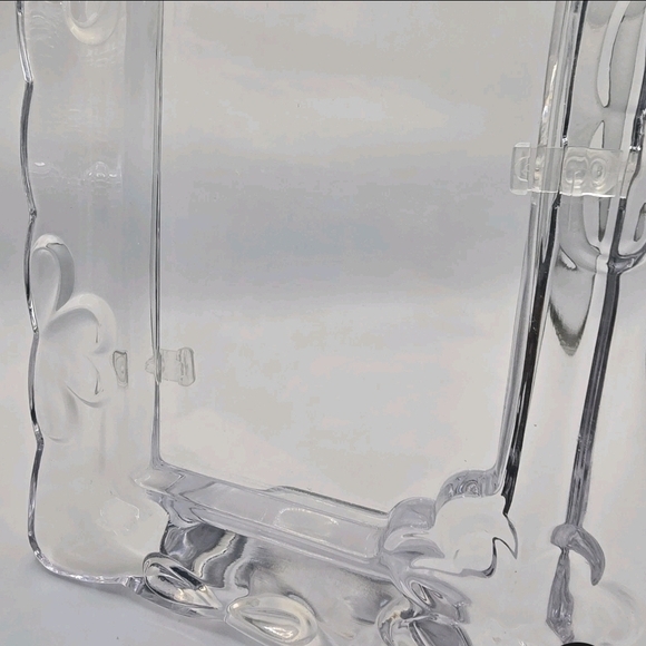 Vintage 1980's Glass Photo Frame by Mikasa for 4"x6" Photo - Picture 6 of 12